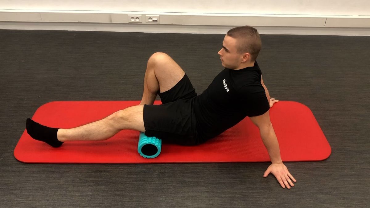 Hamstrings on Foam Roller