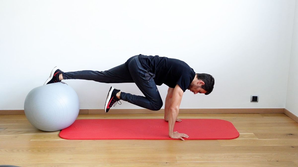 Abdominal Strengthening on Swiss Ball