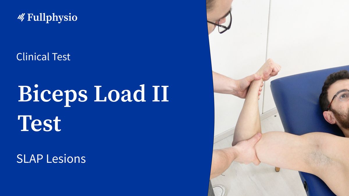 Biceps Load II Test