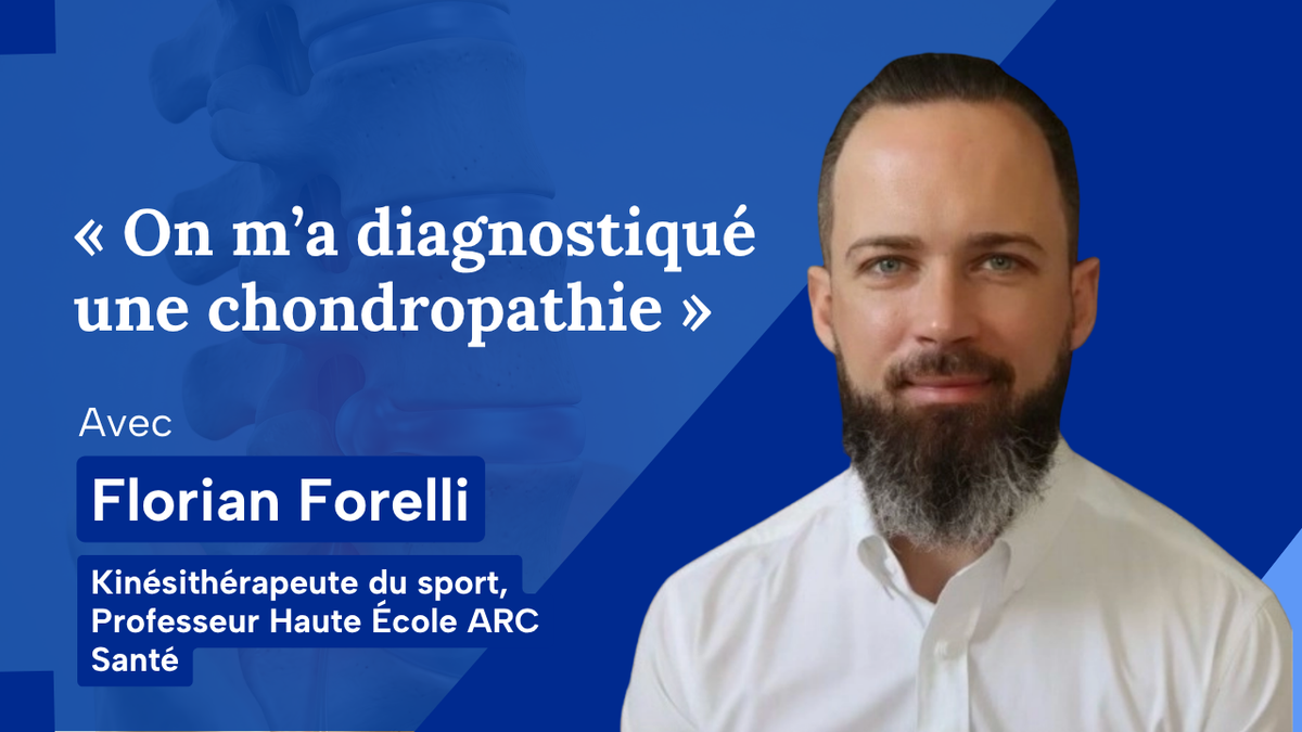 « On m’a diagnostiqué une chondropathie »