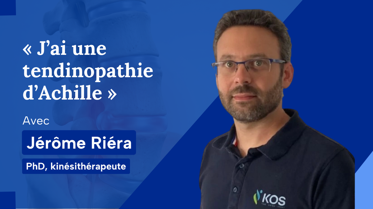 « J’ai une tendinopathie d’Achille »