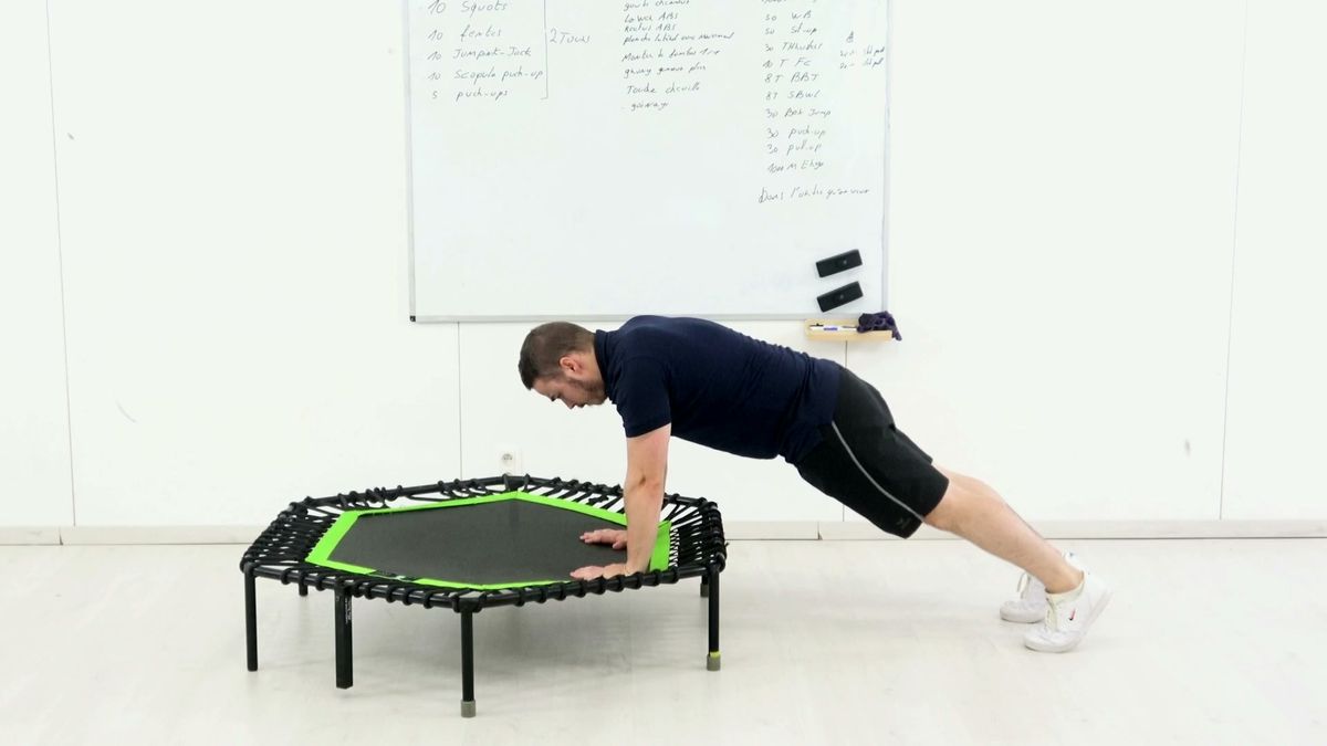 Shoulder Stability on a Trampoline