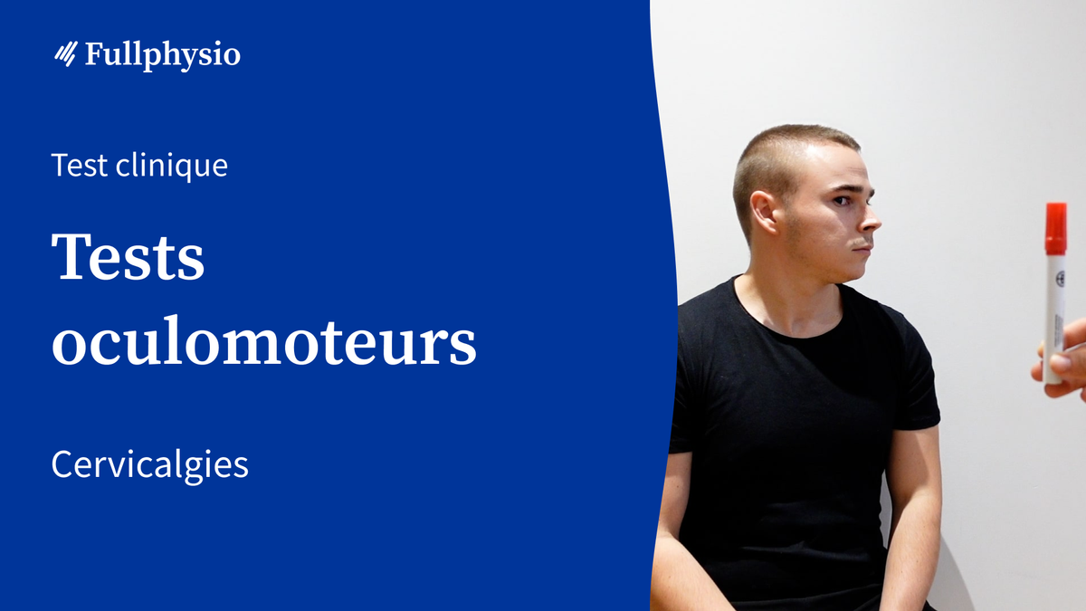 Tests oculomoteurs