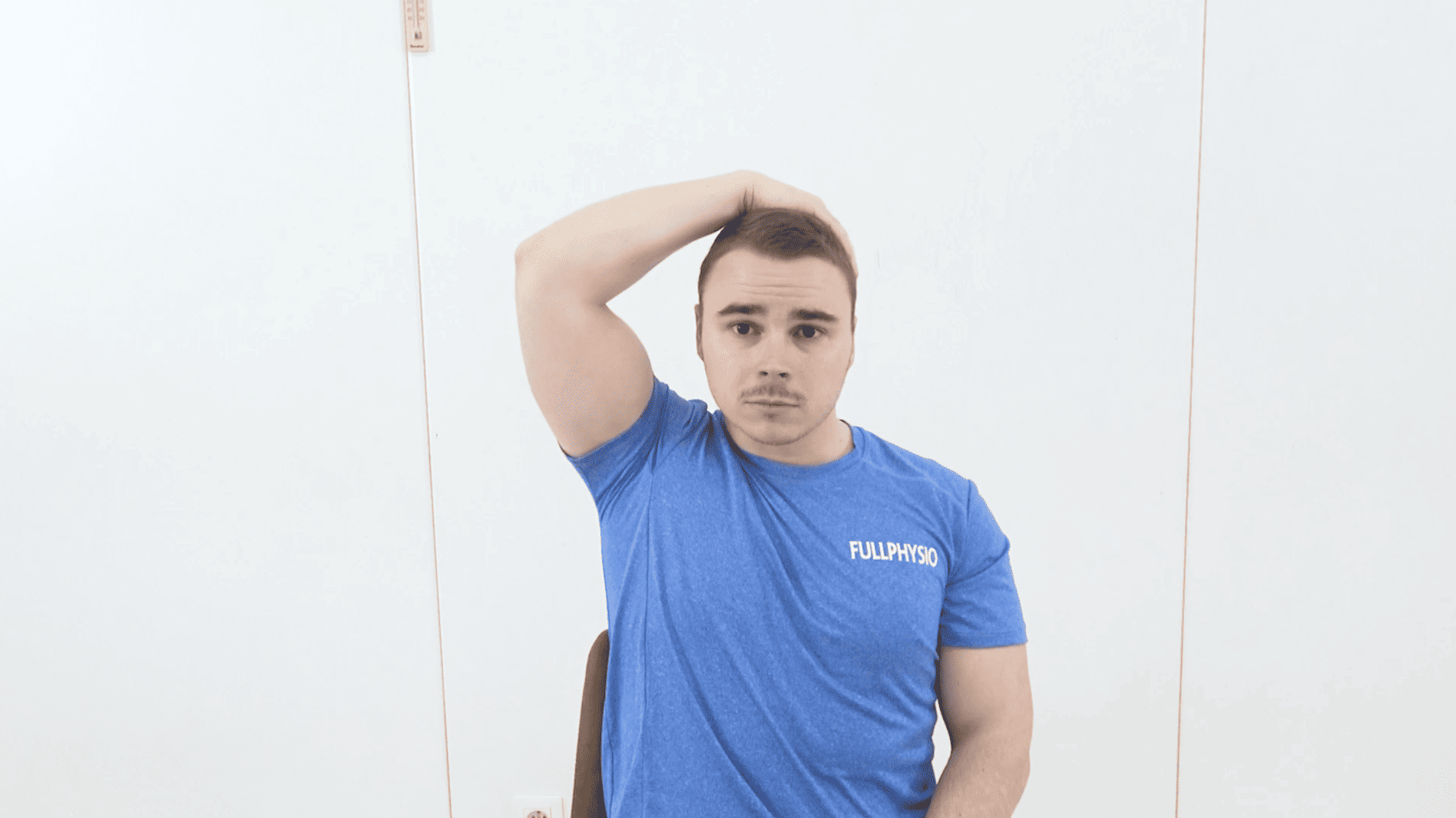 Inclinaison cervicale avec surpression, vue 1