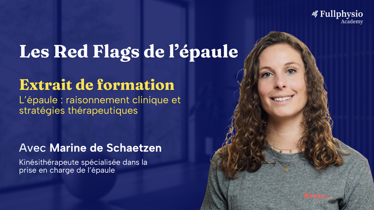 Red Flags de l'épaule