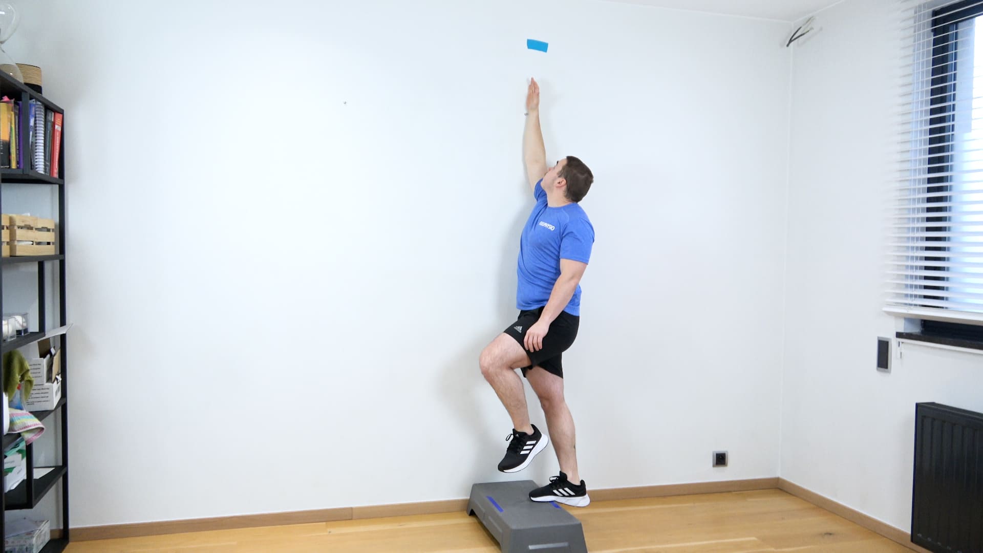 Calf Strengthening With Range Marker, view 1