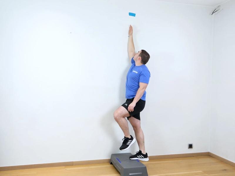 Calf Strengthening With Range Marker, view 1