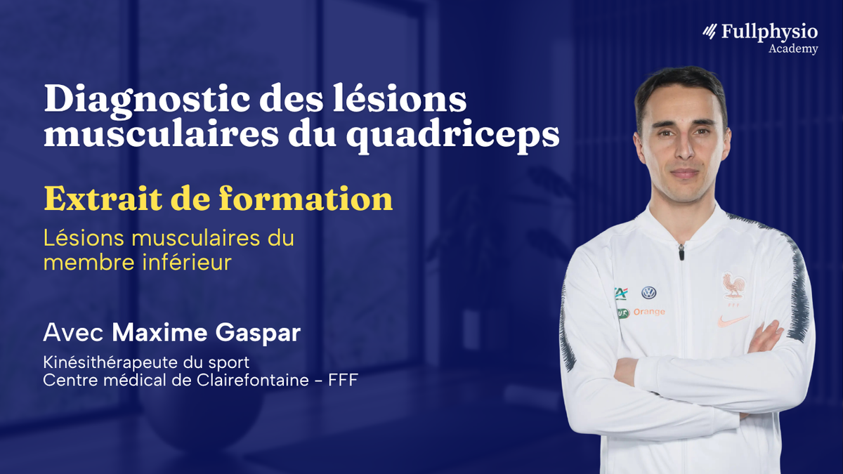 Diagnostic des lésions musculaires du quadriceps