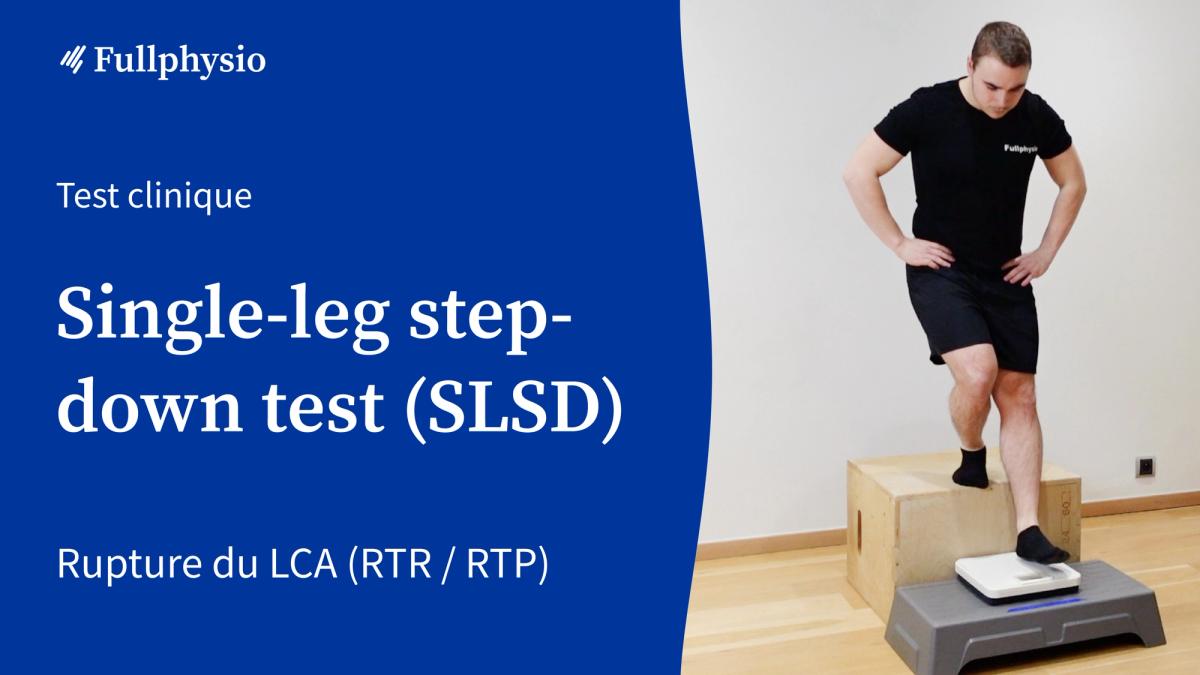 Single-leg step-down test (SLSD)