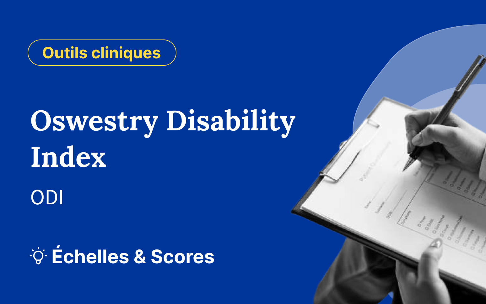 Oswestry Disability Index (ODI)