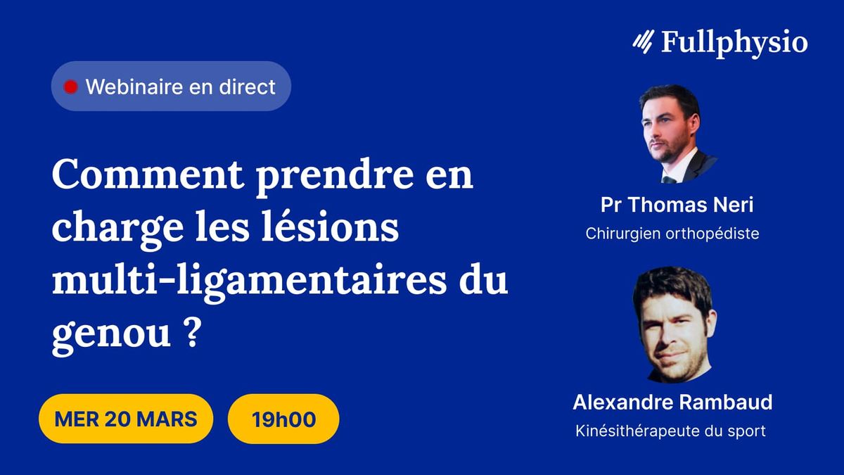 Comment prendre en charge les lésions multi-ligamentaires du genou
