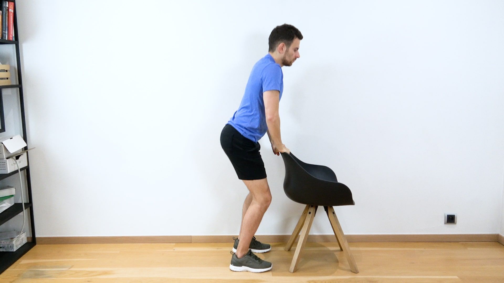 Squat excentrique, vue 2