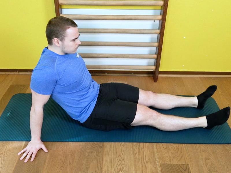 Seated Ankle Pumping, view 2