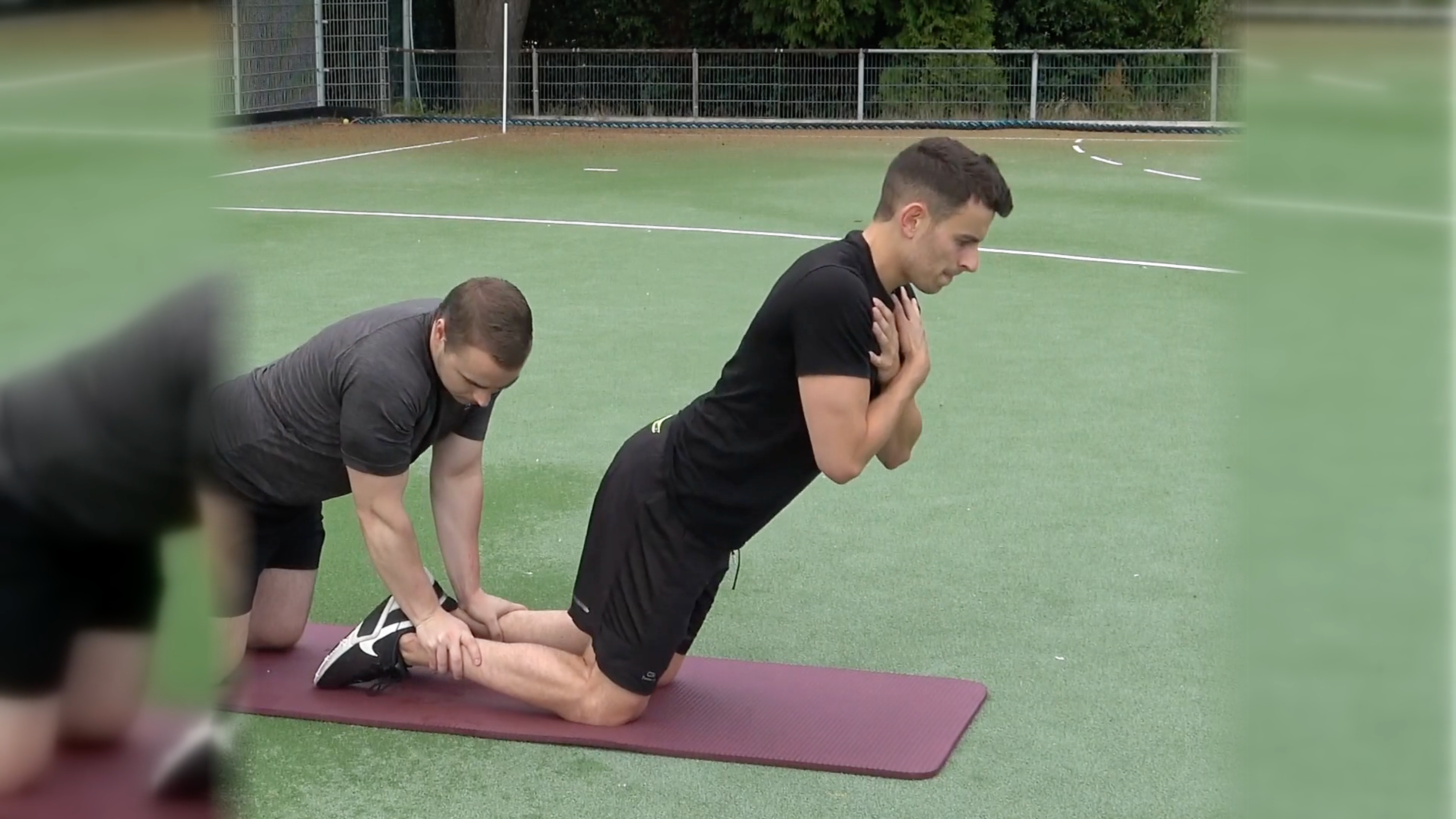 Partner-Assisted Nordic Hamstring