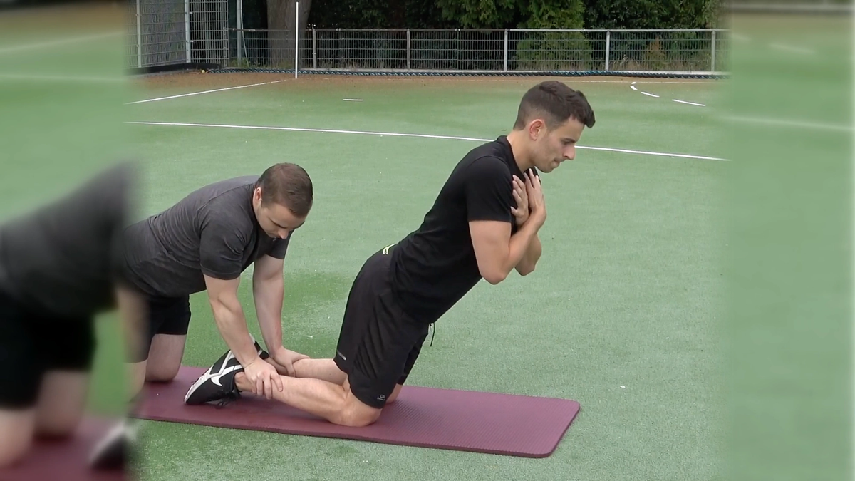 Partner-Assisted Nordic Hamstring