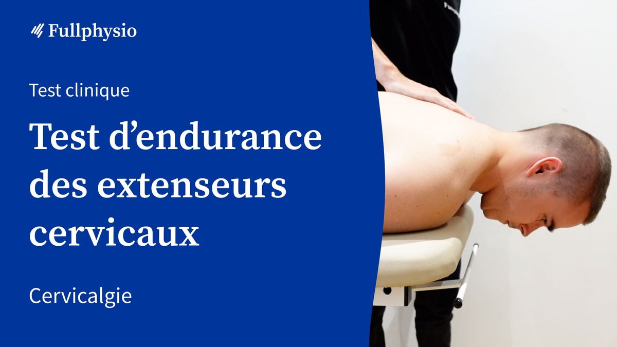 Test d'endurance des extenseurs cervicaux (CEET)