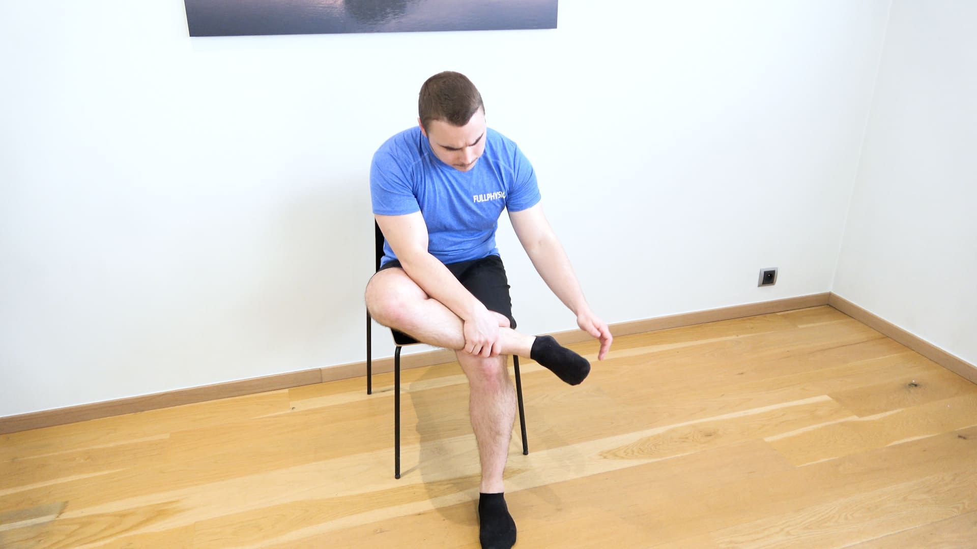 Seated Isometric Inversion Strengthening, view 1