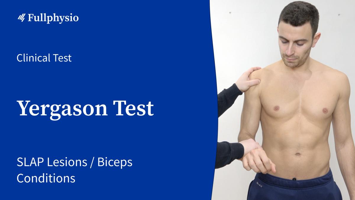 Yergason Test