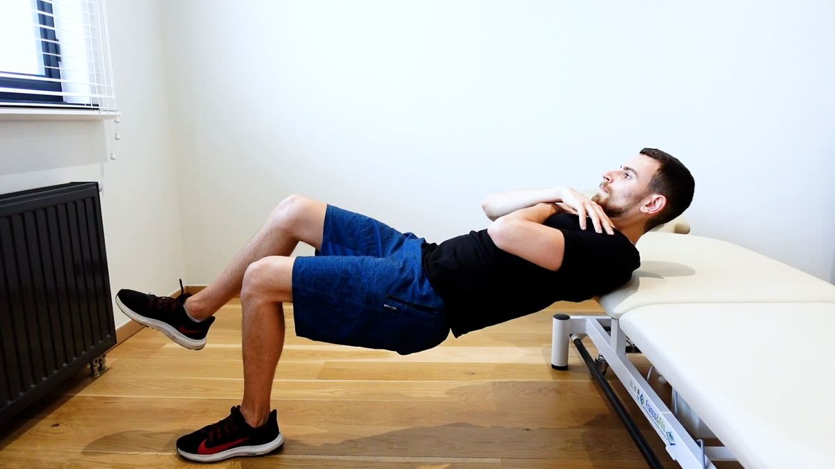 Hip thrust unitaléral bras croisés