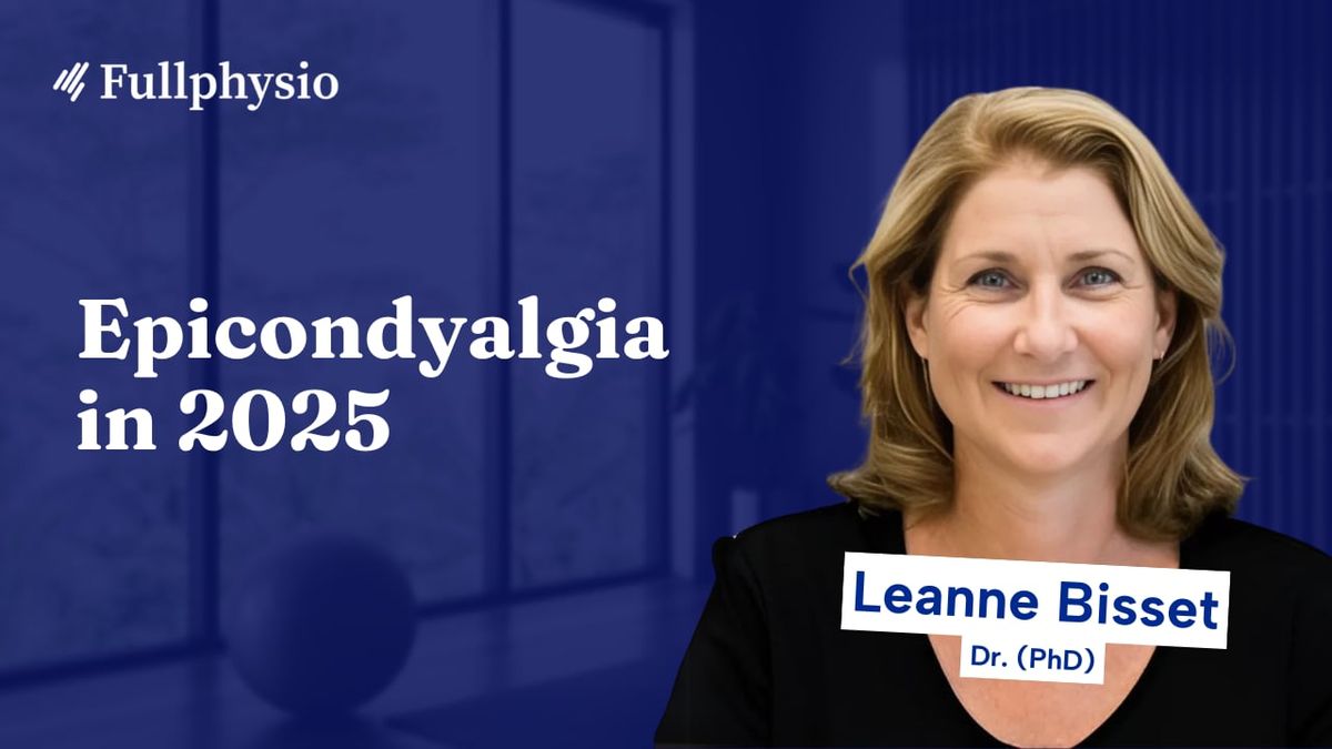 Epicondyalgia in 2025