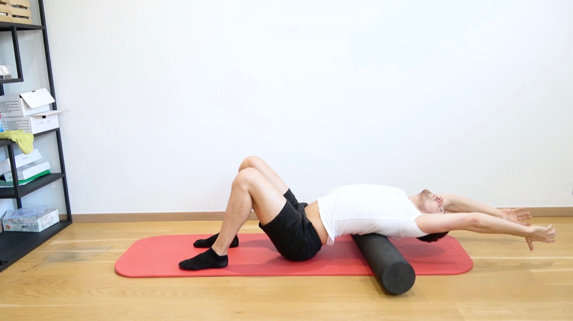 Chest Extension With Arm Assistance