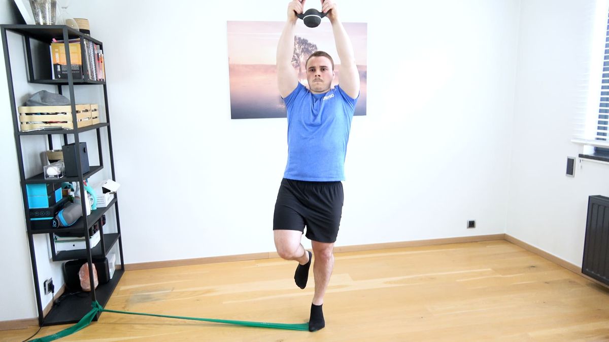 Single-Leg Romanian Deadlift With Foot Stability