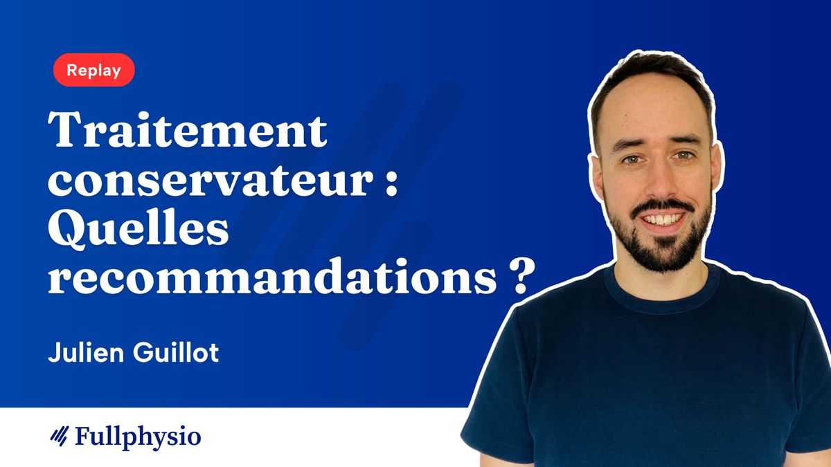 Traitement conservateurs de la tendinopathie de la coiffe : Quelles recommandations ?