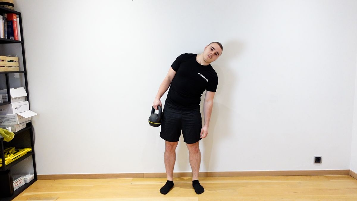 Renforcement des obliques & carré des lombes avec kettlebell