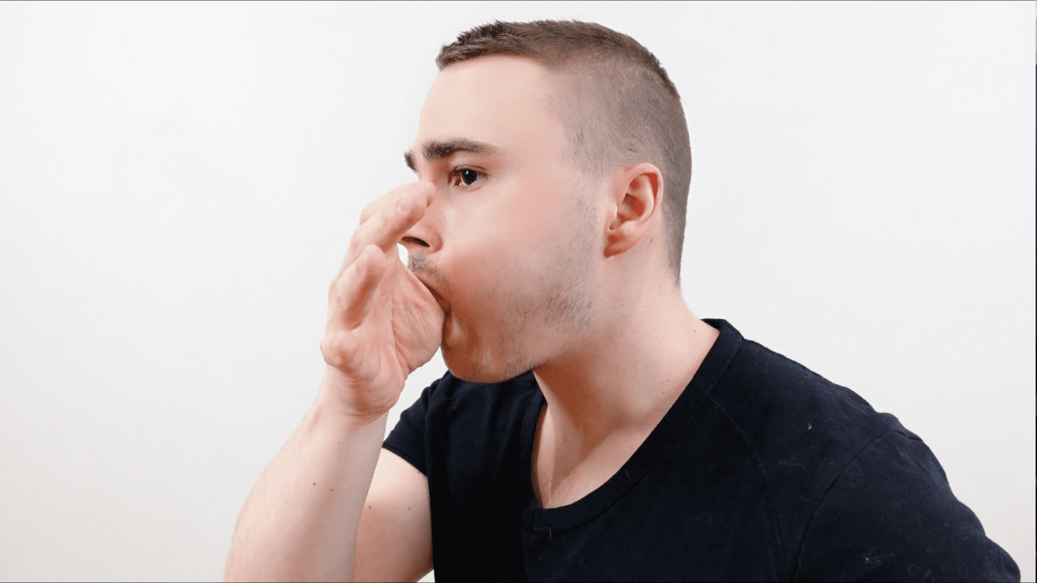 Relâchement trigger point intra & extrabuccal muscle masséter, vue 1