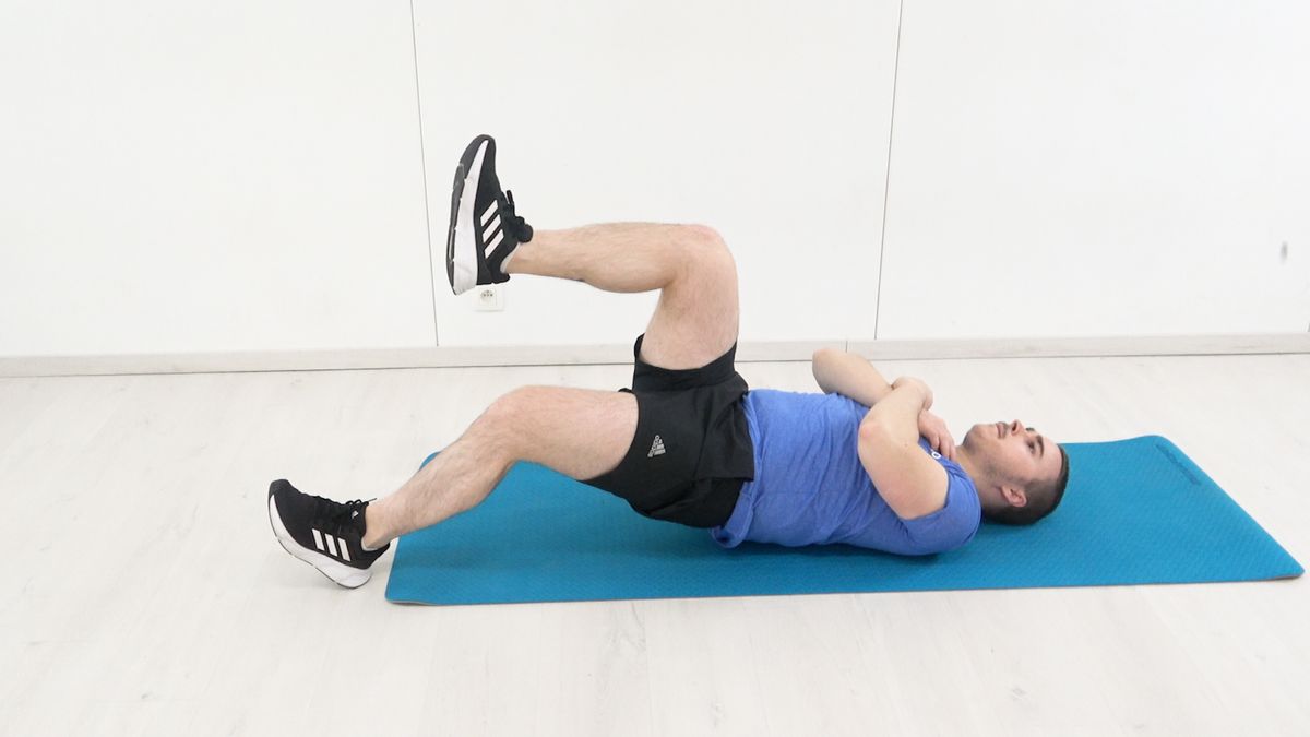 Unilateral Isometric Bridge on the Ground