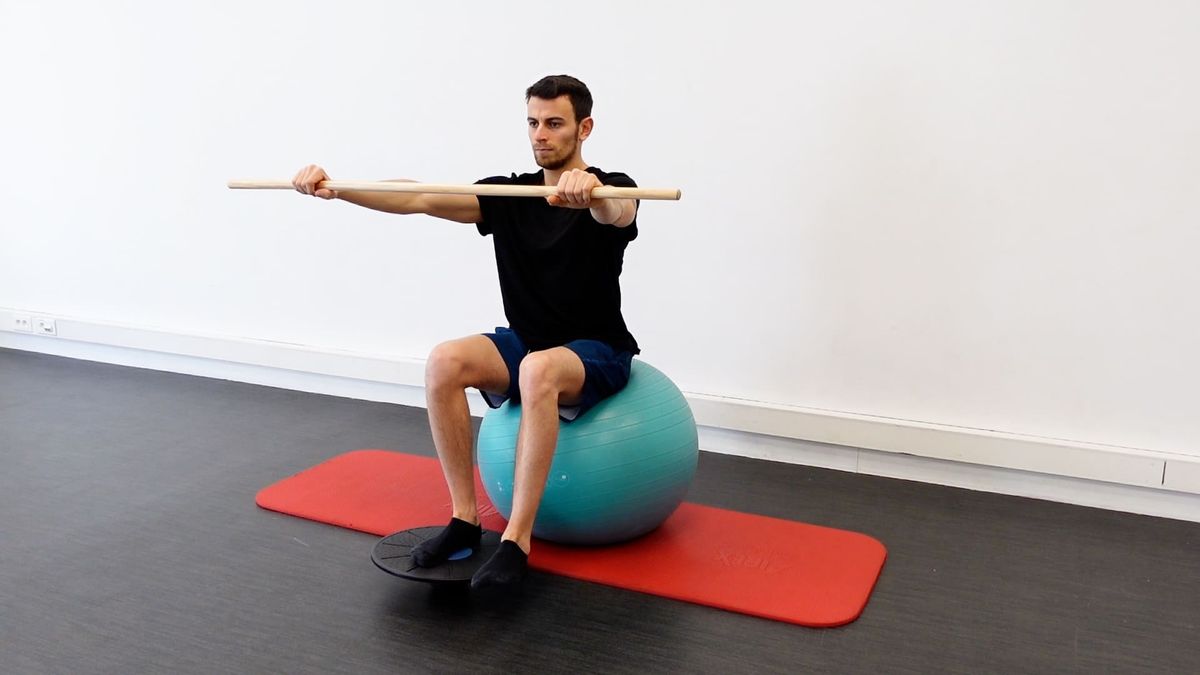 Posture Control on Swiss Ball