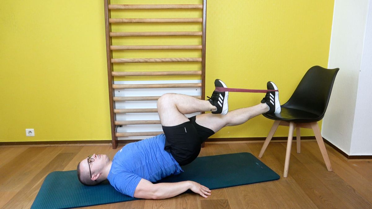 Pont bustier avec renforcement flexion de hanche
