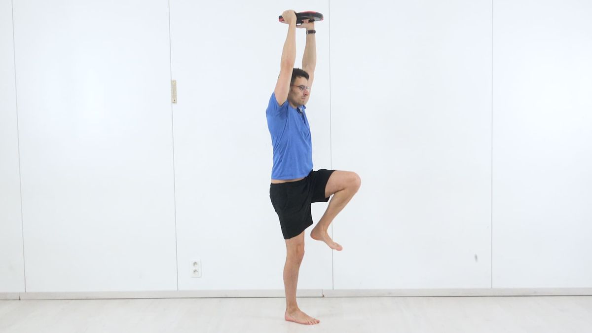 Dynamic Sprinter Type Stabilization With Weight