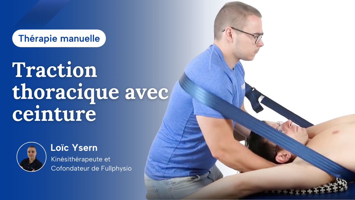 Traction thoracique avec une ceinture