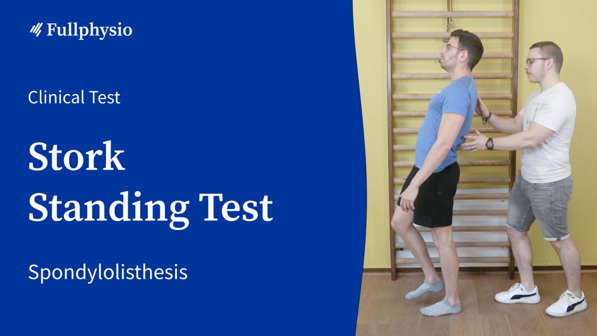 Stork Standing Test