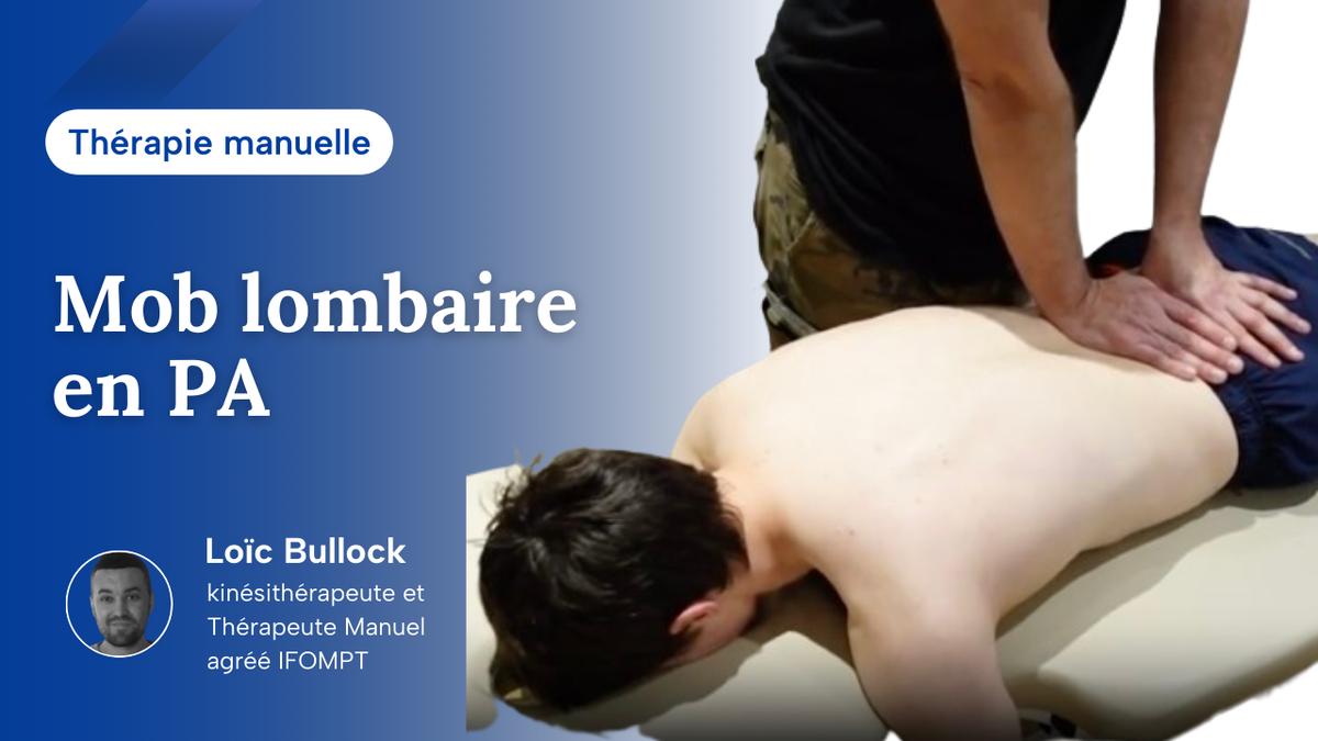 Mob lombaire en PA