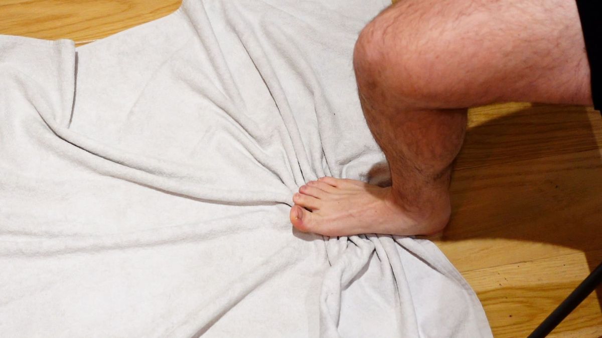 Toe Flexor Strengthening With Towel