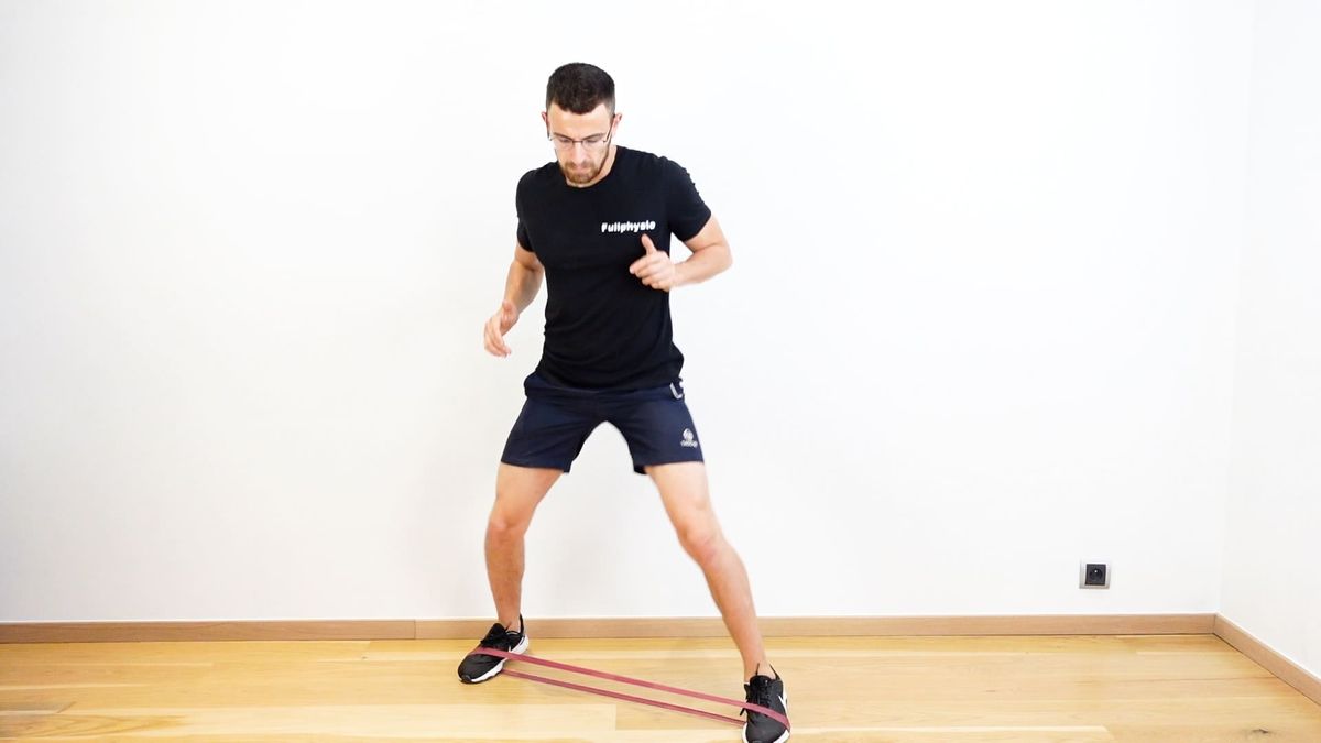 Inner / Outer Foot Support With Resistance