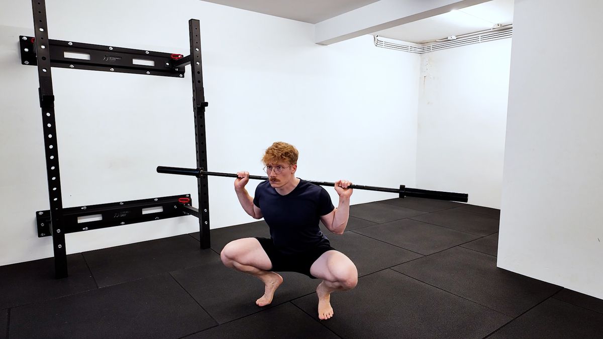 Tiptoe Squat