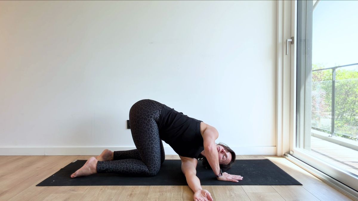 Thread the Needle Pose
