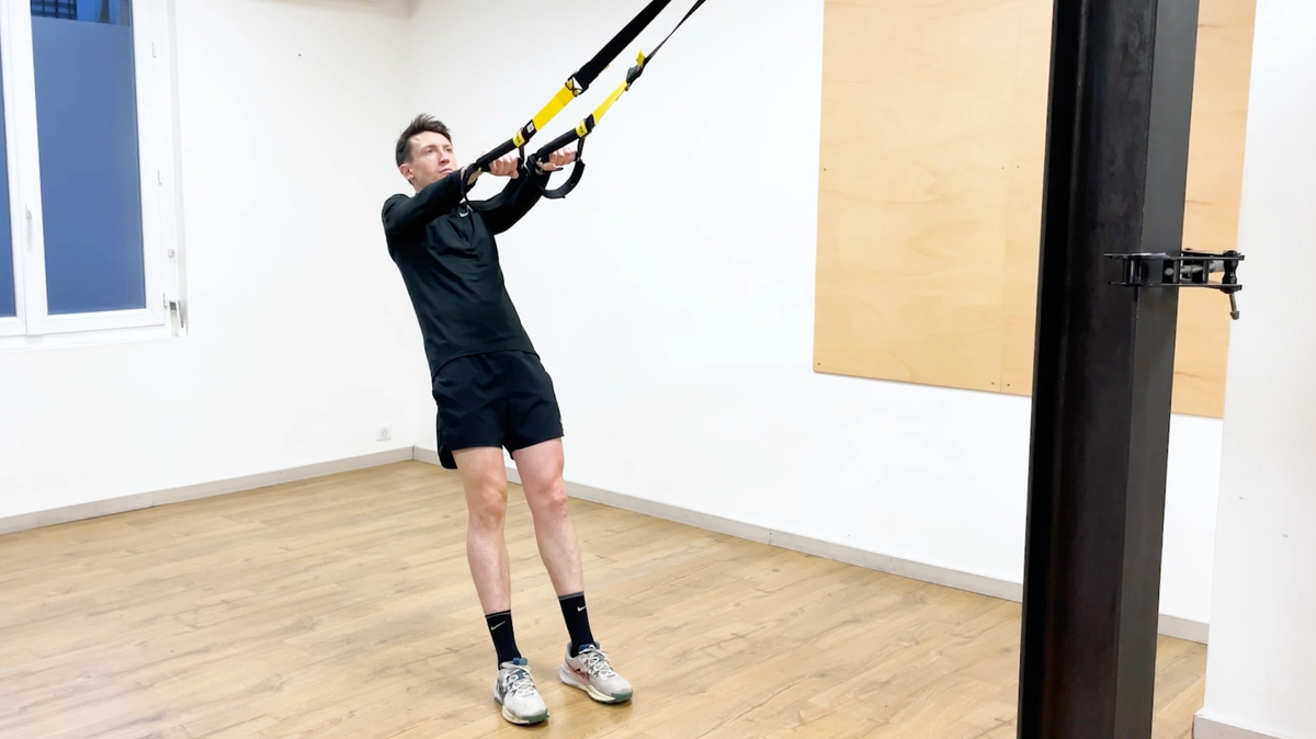 Rétraction scapulaire avec TRX