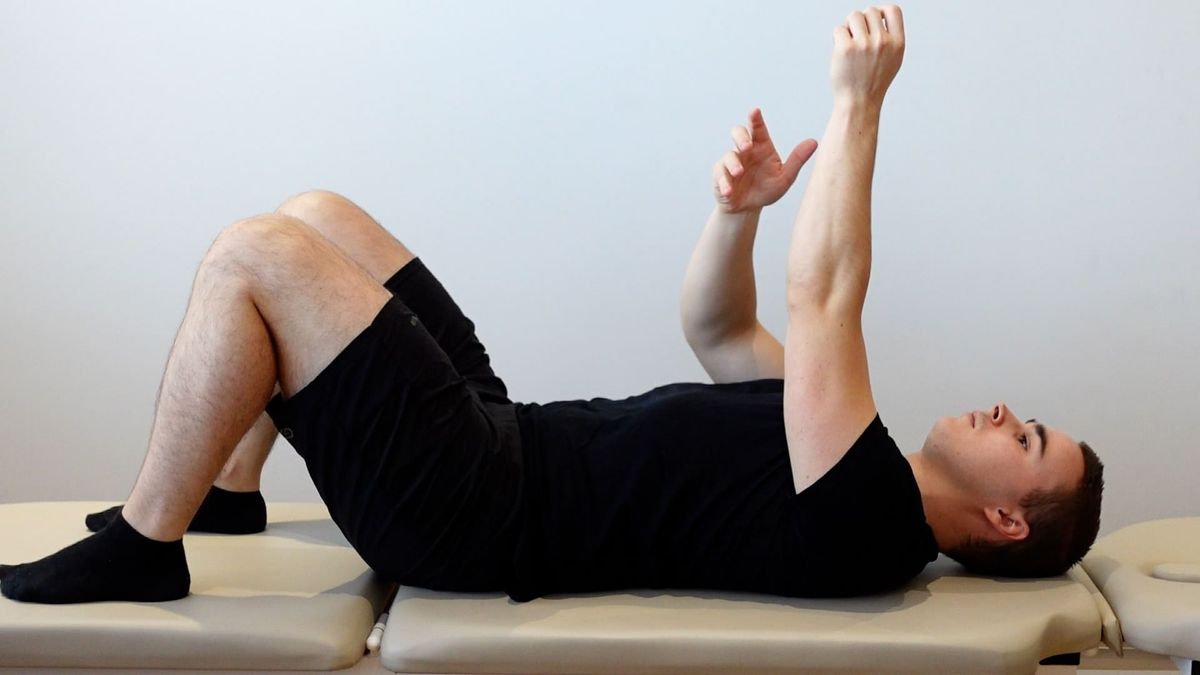 Active Shoulder Stability in Supine Position