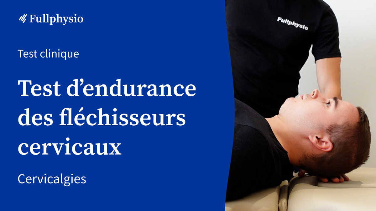 Test d'endurance des fléchisseurs cervicaux