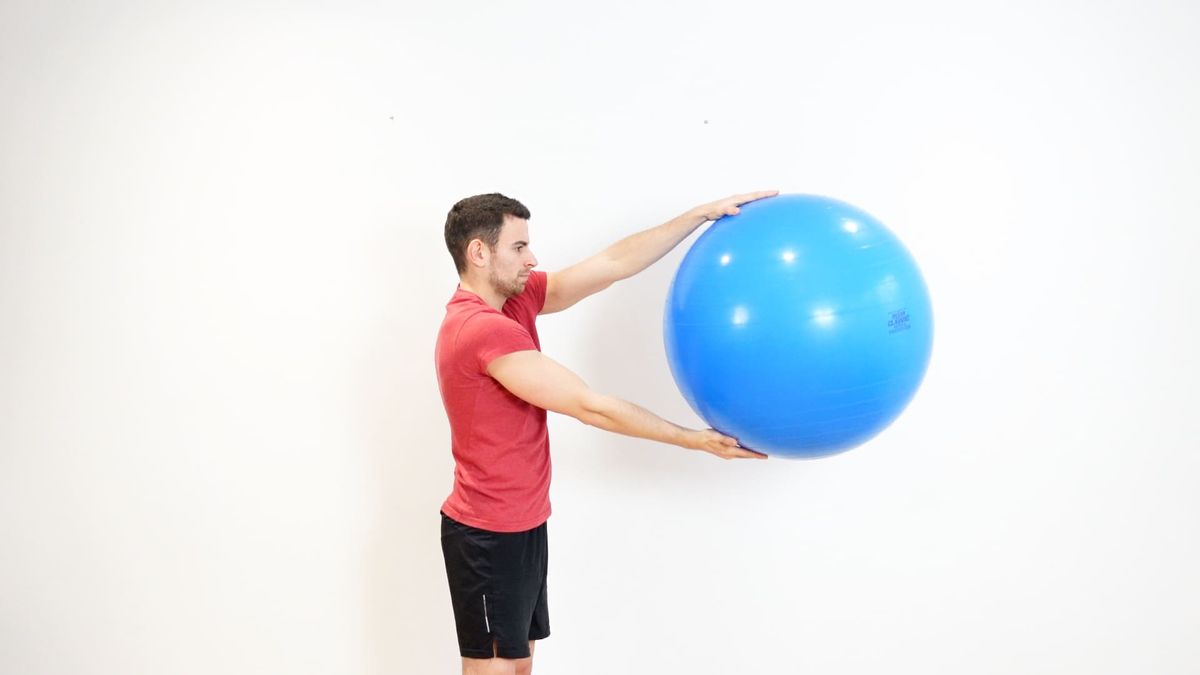 Mobilisation active RI / RE avec SwissBall