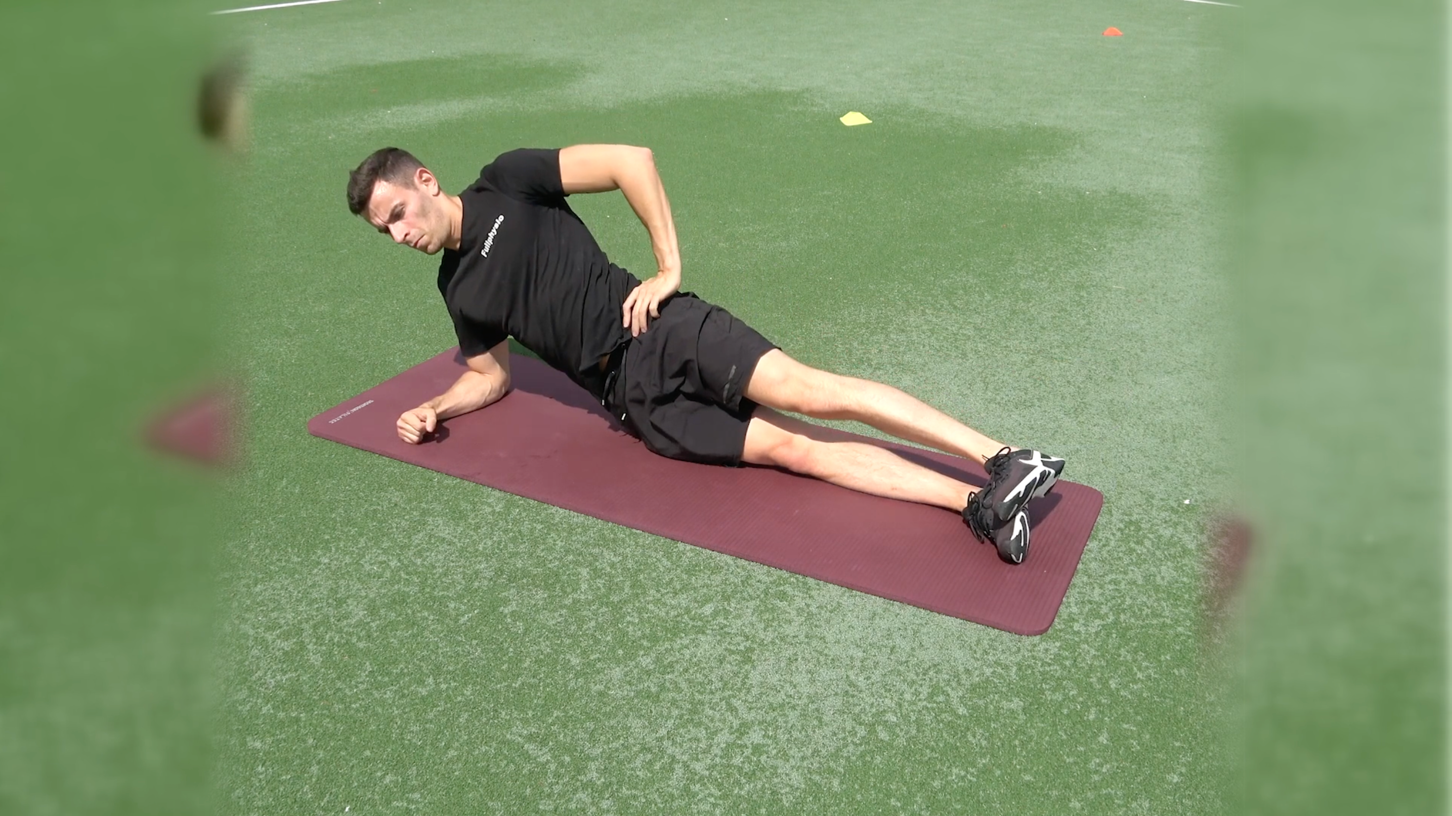 Lateral Plank, Raise and Lower the Hips