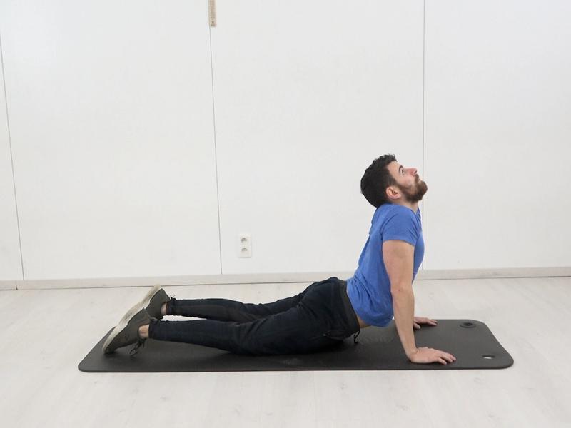 Flexion et extension lombaire, vue 2