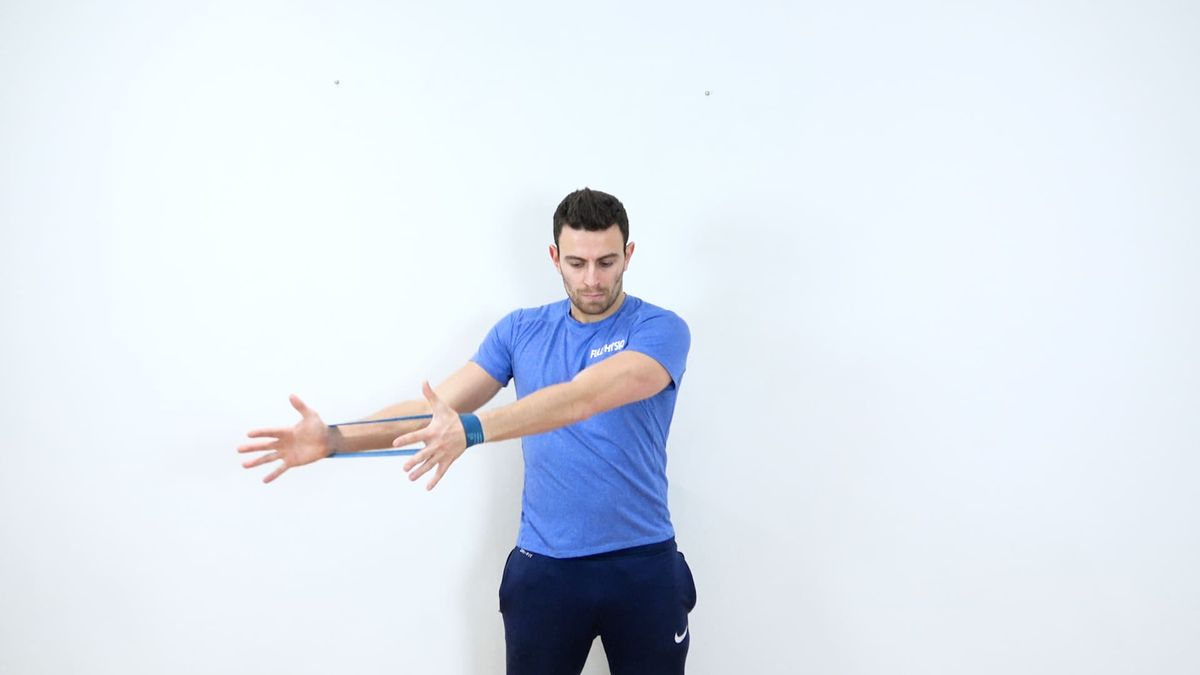 Dynamic Shoulder Strengthening With Isometric External Rotation