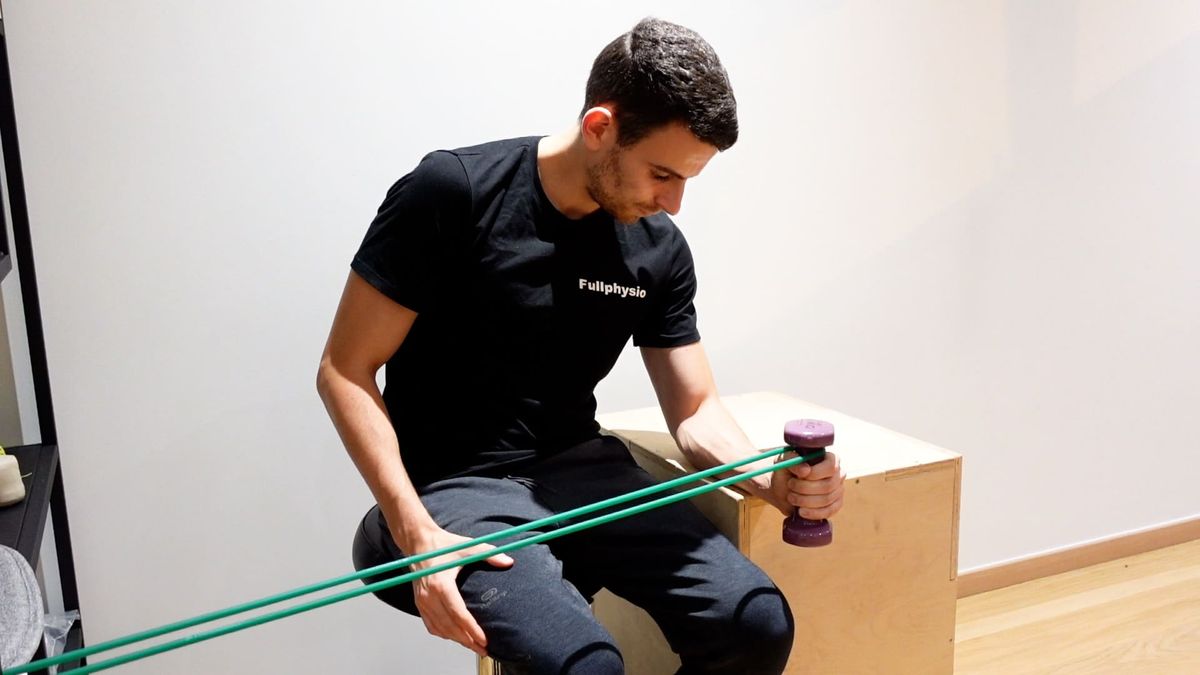 Isometric Supination Strengthening