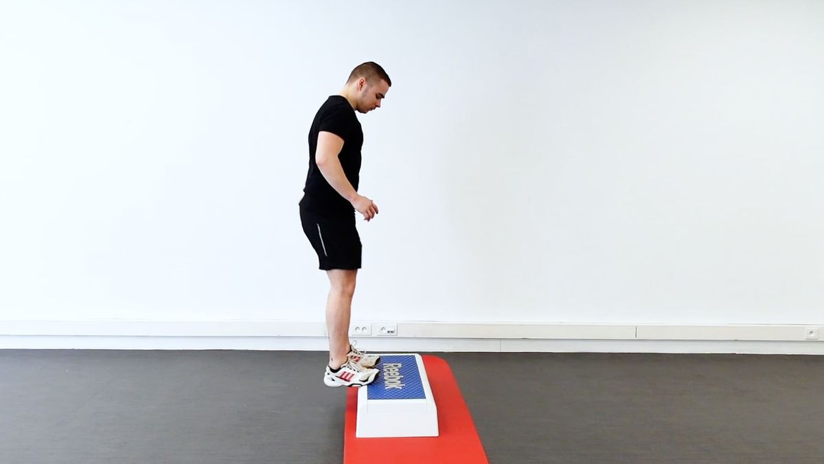 Dynamic Jump on Step