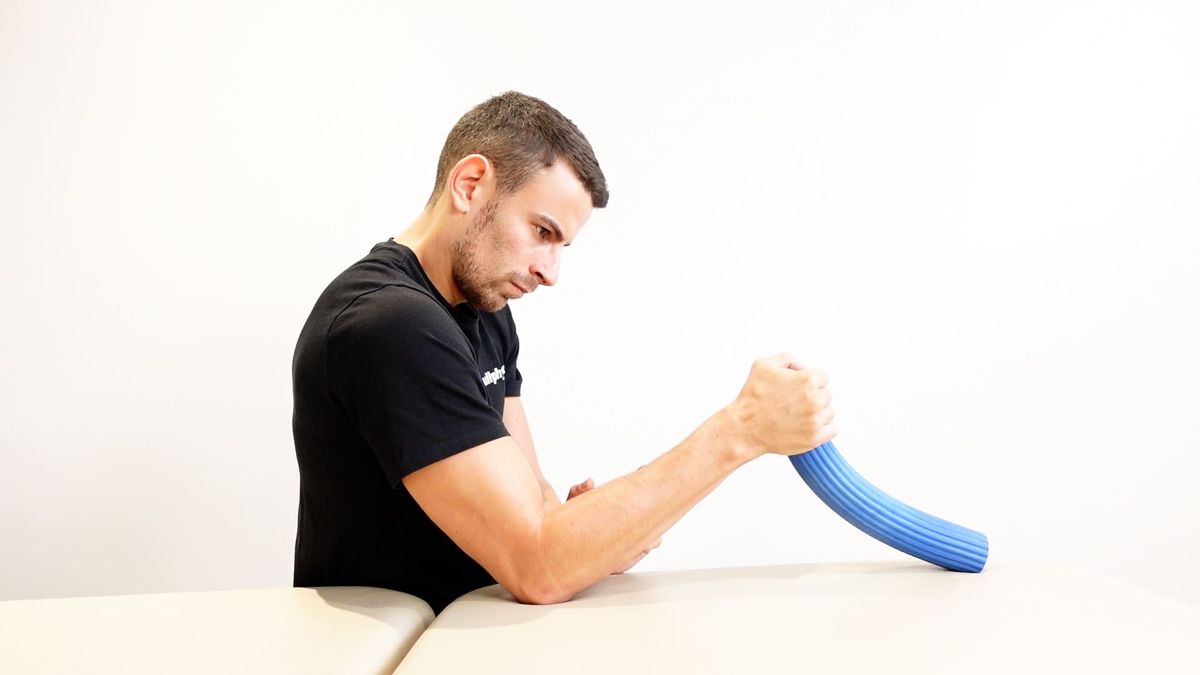 Eccentric Ulnar Tilt Strengthening With FlexBar